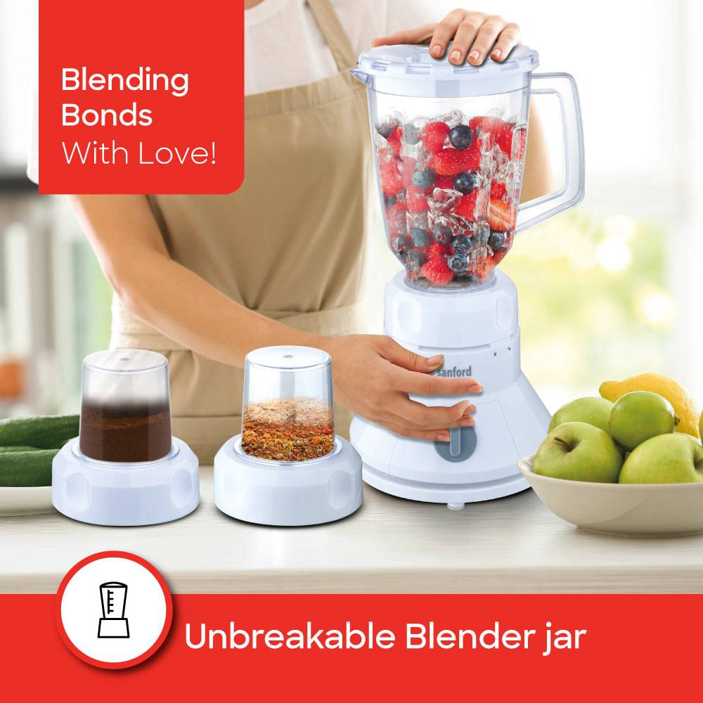 Sanford 3-in-1 Multifunctional Blender, Mincer and Mill |SF5515BR - SANFORD MIDDLE EAST DWC L.L.C